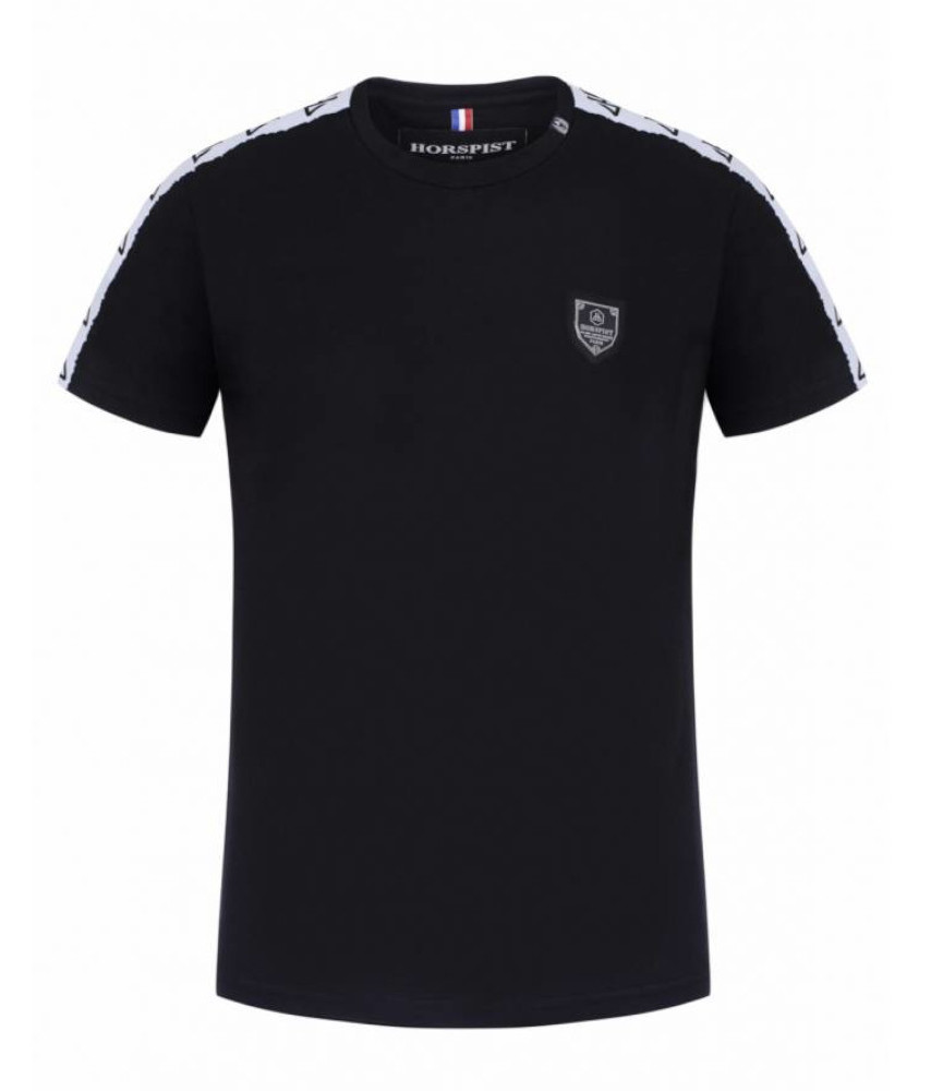 T-shirt HORSPIST noir - POGGY-M519 BLACK