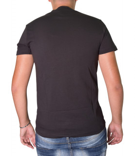 Tshirt Versace Jeans Couture noir - 71GAHT10 - 71UP600 S Venblem S Embro Noir