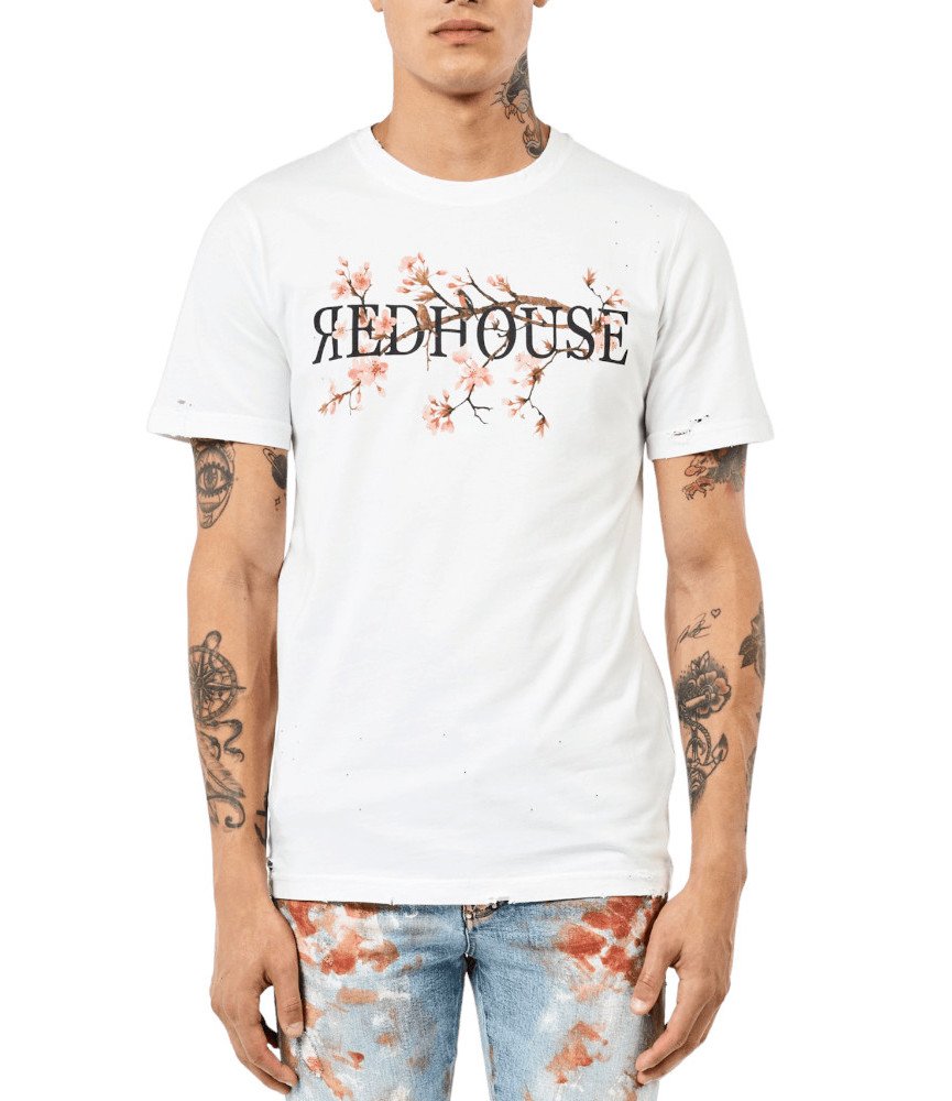 Tshirt Redhouse Blanc - RH TS 100