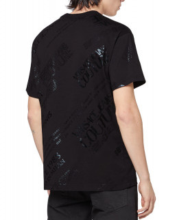 Tshirt Versace Jeans Couture noir - 71GAHT28 - 71UP601 R WARRANTY