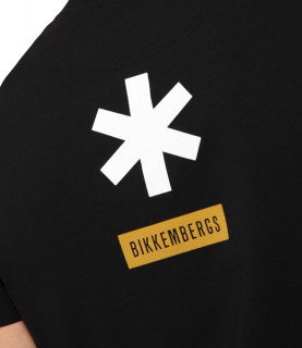 Tshirt Bikkembergs noir et blanc - C 4 101 55 E 2296 C74