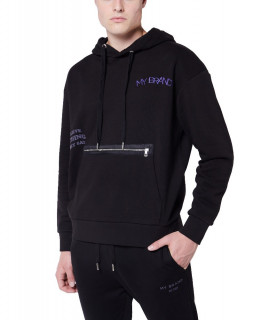 Sweat My Brand noir - DON'T BELIEVE TAROT CARD H