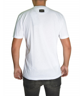 Tshirt My Brand blanc - GRAFFITI SKULL T-SHIRT