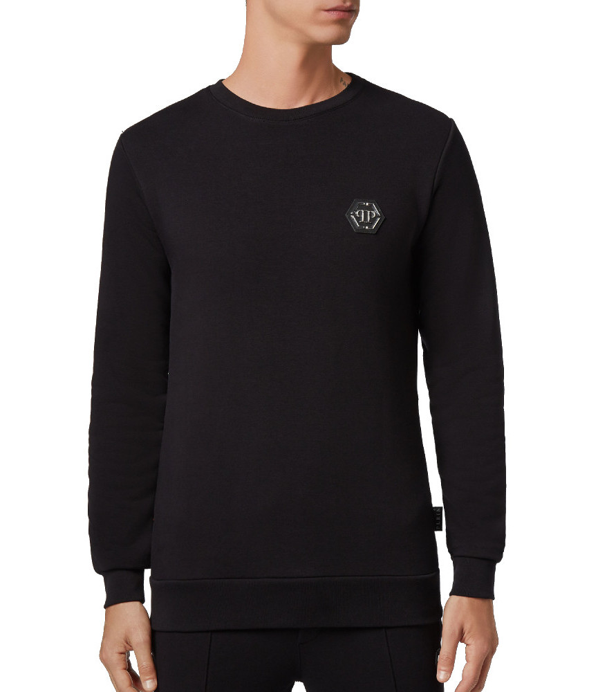 Sweat PHILIPP PLEIN noir - A20C MJO 0739 PJO00.2N