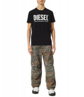 T-shirt Diesel noir- 00SXED 0AAXJ 900
