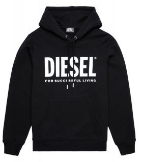 Sweat Diesel noir - 00SAQJ 0BAWT 900