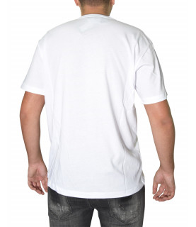 T-shirt Versace Jeans Couture blanc- 72GAH6RA - 72UP601REG PKT CONTRAST