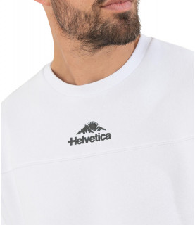 Sweat Helvetica blanc - LAZIO WHITE