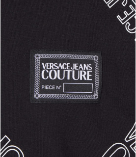 T-shirt Versace Jeans Couture noir - 72GAH6R3 JS043 899 - 72UP601 REG PRINT LOGO