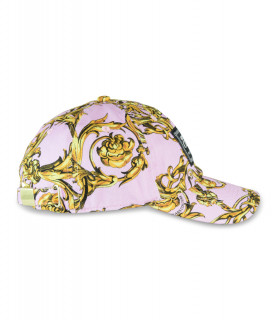 Casquette Versace Jeans Couture rose - 72YAZK18 ZG082 G30 - BASEBALL CAP WITH CENTRAL SE