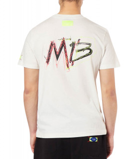 T-shirt My Brand Blanc - 1 X22 001 A 0018 - MB TSHIRT