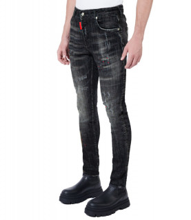 Jeans My Brand noir - Black DISTRESSED NEON ORA