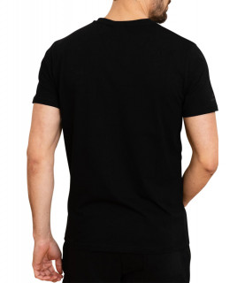 T-shirt Helvetica noir - HART BLACK