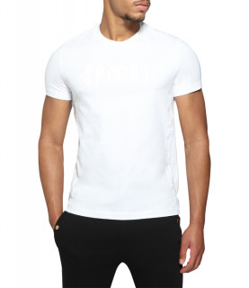 T-shirt Bikkembergs blanc - C 4 131 01 E 2359 A00