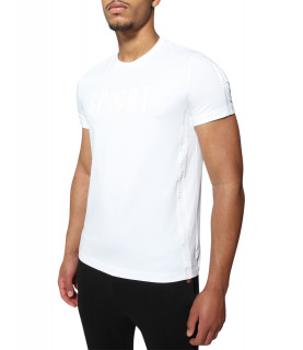 T-shirt Bikkembergs blanc - C 4 131 01 E 2359 A00