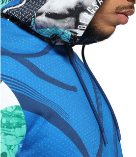 Sweat Bikkembergs bleu - C 6 231 00 M 4386 4034