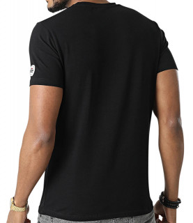 T-shirt Helvetica noir - JAKE BLACK