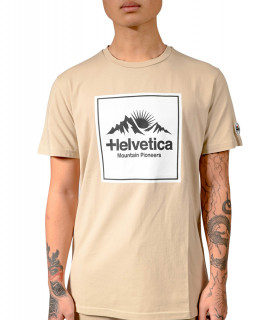T-shirt Helvetica beige - GAP BEIGE
