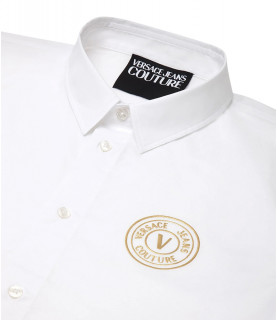 Chemise Versace Jeans Couture blanc - 73GAL2S7 - 73UP201 S PRINT V-EMBLEM