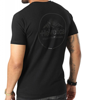 T-shirt Helvetica noir - OTTA BLACK