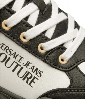 Baskets Versace Jeans Couture noir blanc - 73YA3SC1 ZP139 L02 - FONDO SPEEDTRACK DIS SC1