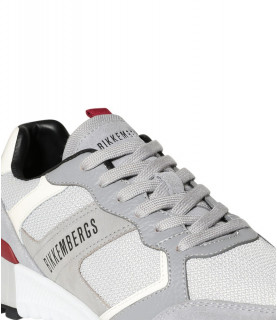 Baskets Bikkembergs gris - 16210 CP A SUEDE OFF WHITE