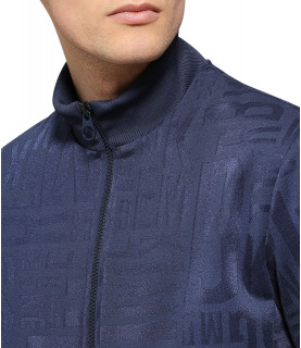 Sweat zippé Bikkembergs bleu - C 3 106 00 M 4444 6039