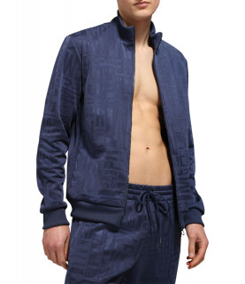 Sweat zippé Bikkembergs bleu - C 3 106 00 M 4444 6039