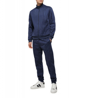 Sweat zippé Bikkembergs bleu - C 3 106 00 M 4444 6039