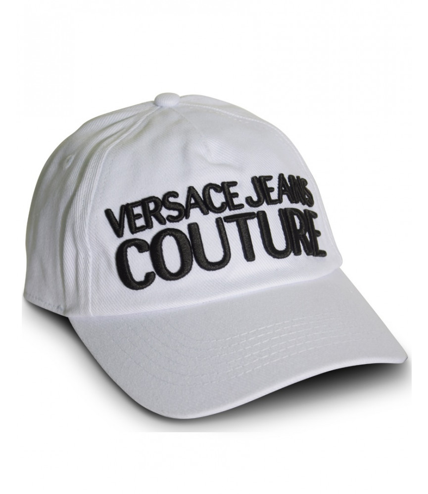 Casquette Versace Jeans Couture blanc - 71GAZK10- BASEBALL CAP WITH PENCES