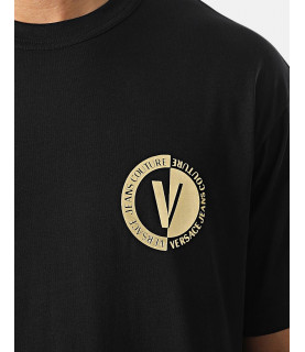T-shirt Versace Jeans Couture NOIR - 74GAHT10 - CJ00T G89