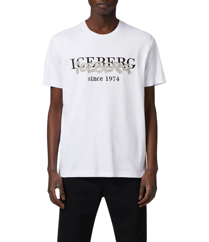 T-shirt Iceberg blanc - I1PF027 6301 1101