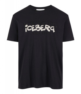 T-shirt Iceberg noir - I1PF027 6301 9000