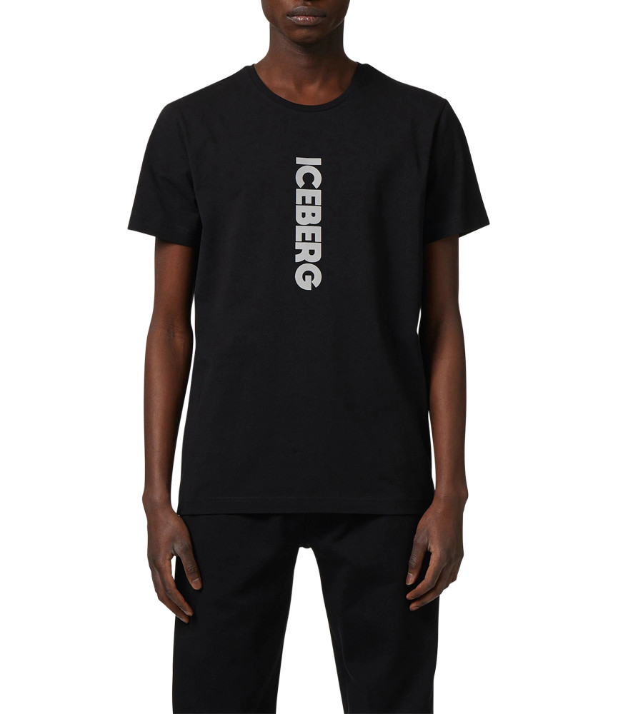 T-shirt Iceberg noir - I1PF013 639A 9000