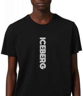 T-shirt Iceberg noir - I1PF013 639A 9000