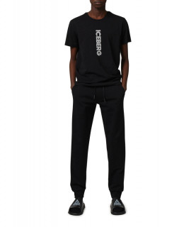 T-shirt Iceberg noir - I1PF013 639A 9000