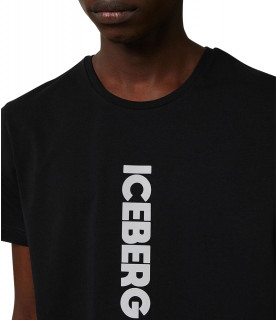 T-shirt Iceberg noir - I1PF013 639A 9000