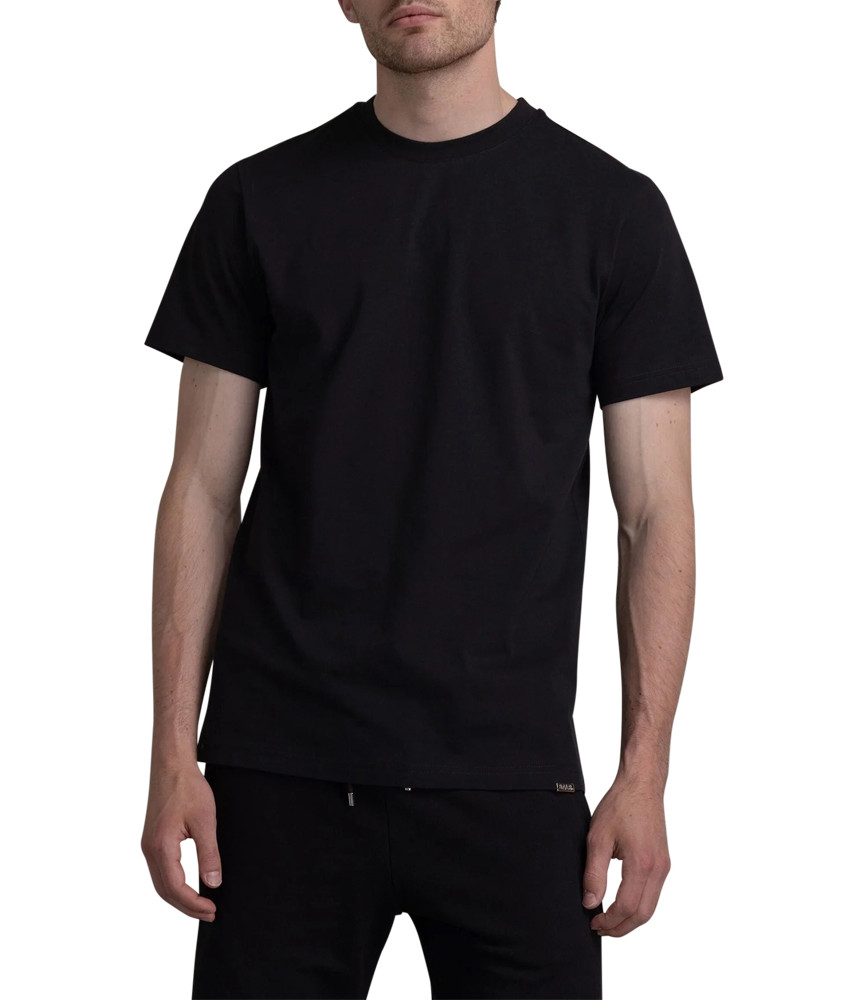 T-Shirt BALR noir - OLAF STRAIGHT MULTI COLOR B1112 1171