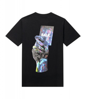 T-Shirt BALR noir - OLAF STRAIGHT MULTI COLOR B1112 1171