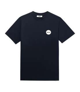 T-Shirt BALR noir - OLAF STRAIGHT ROUND RUBBER B1112 1184