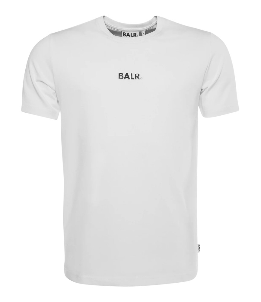 T-Shirt BALR blanc -  STRAIGHT B10003