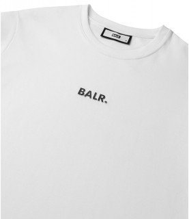 T-Shirt BALR blanc -  STRAIGHT B10003