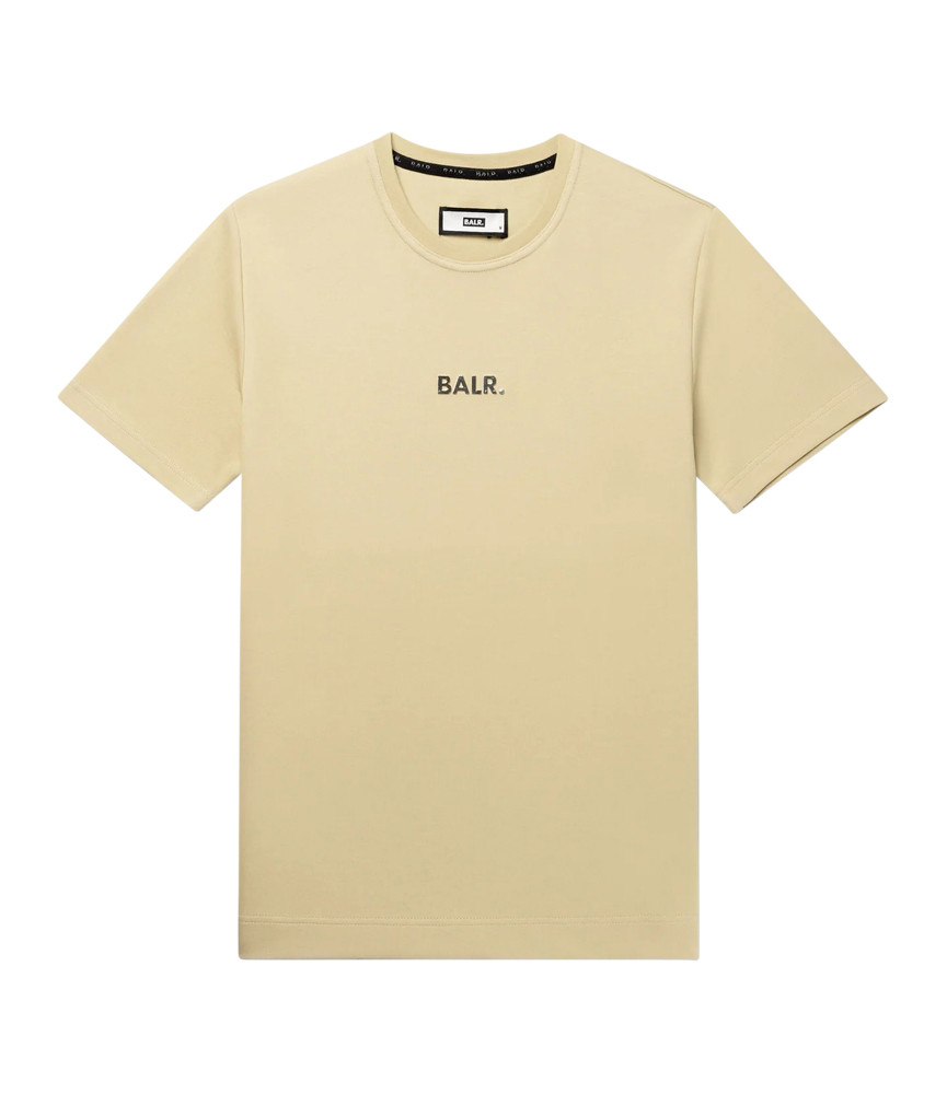 T-Shirt BALR beige - Q SERIE STRAIGT IRISH CREAM B1112 1051