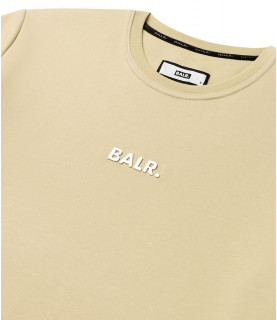 T-Shirt BALR beige - Q SERIE STRAIGT IRISH CREAM B1112 1051