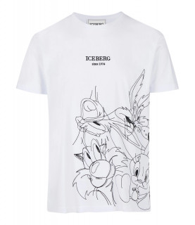 T-shirt Iceberg blanc - I1PF02C 6301 1101