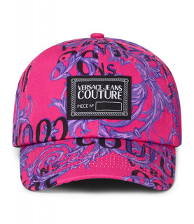 Casquette Versace Jeans Couture rose - 74YAZK18 ZG162 PR5 PRINTED LOGO