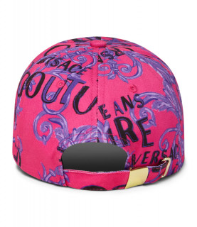 Casquette Versace Jeans Couture rose - 74YAZK18 ZG162 PR5 PRINTED LOGO