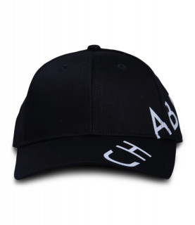 Casquette Chabrand noir  CH10021100 Logo Siglé