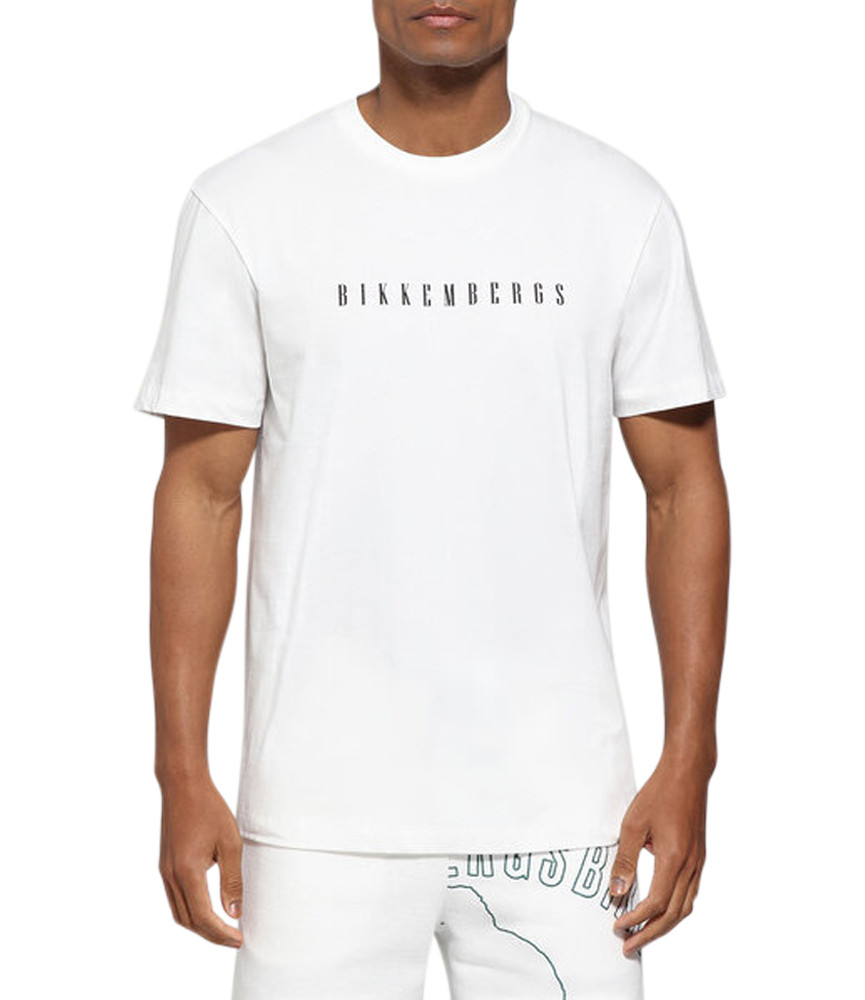 Tshirt BIKKEMBERGS blanc - C411425M4349 A01