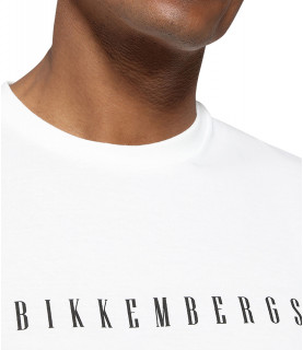 Tshirt BIKKEMBERGS blanc - C411425M4349 A01